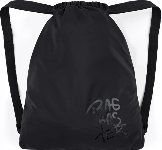 Bagmaster city bag schoolzakje voor slippers en gym, zwart