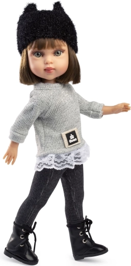 Realistische pop Penelope van Guca met volledig vinyl lichaam, 34 cm