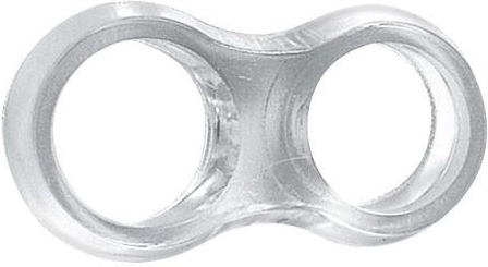 Deurstootdemper voor klink 42 × 15 mm, kunststof, 4 stuks