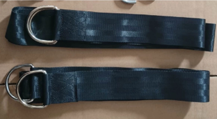 Sunwaal ophangriemen voor hangstoel, 2 m, set van 2 stuks met karabiners