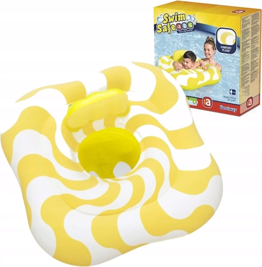 BESTWAY kinder opblaasbaar watersstoeltje met rugleuning