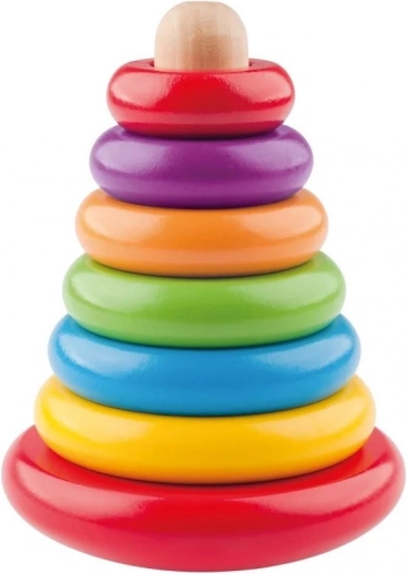 Kleurrijke stapelpiramide