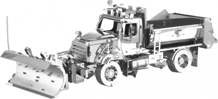 Metal Earth 3D model Freightliner 114SD Sneeuwploeg
