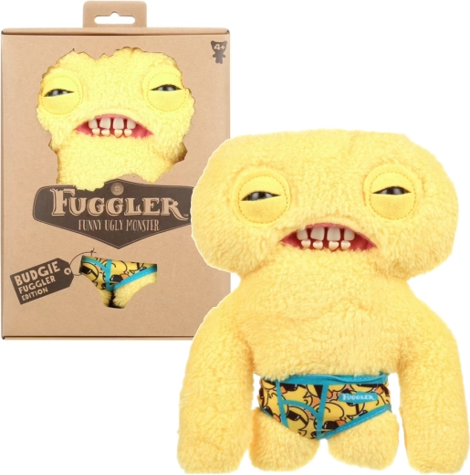 Fuggler Budgie Squidge-knuffel in ondergoed 22 cm