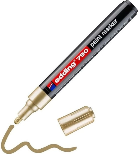 Lakmarker Edding 790 goud