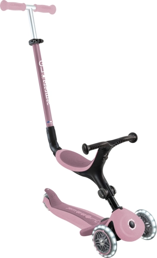 Globber GO UP active lights ecologic 3-in-1 kinderstep berry