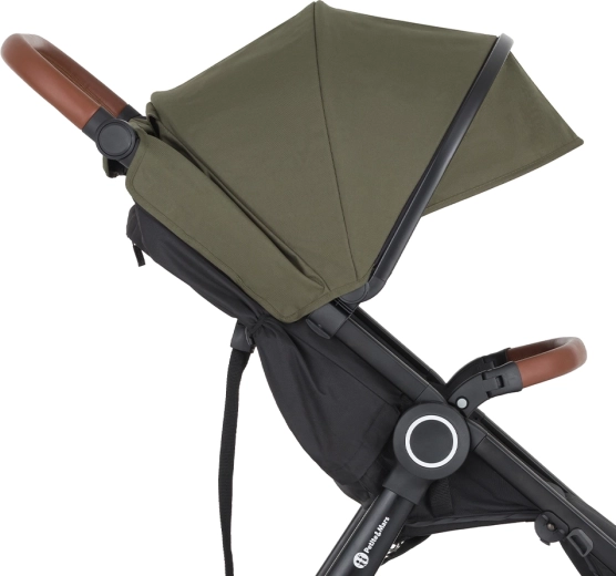 Zonnekap voor kinderwagen Petite&Mars Street+ / Street2 mature olive