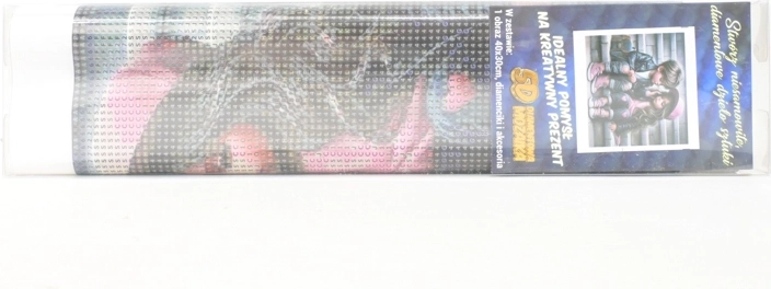 Diamantmozaïek Meisje en jongen op de trap 30 × 40 cm