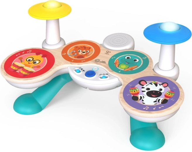 Baby Einstein x Hape interactieve drums Together in Tune Magic Touch voor kinderen vanaf 12 maanden