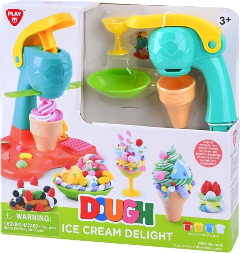 Creatieve set met boetseerklei IJspret