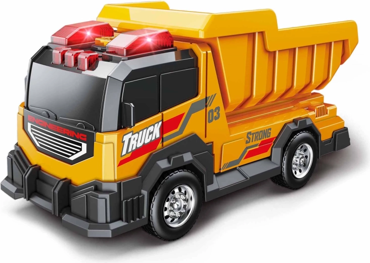Kiepwagen met licht- en geluidseffecten, 15 cm
