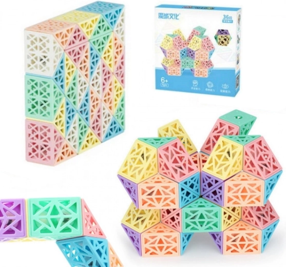Creatieve geperforeerde puzzel in doos – 36 stukjes