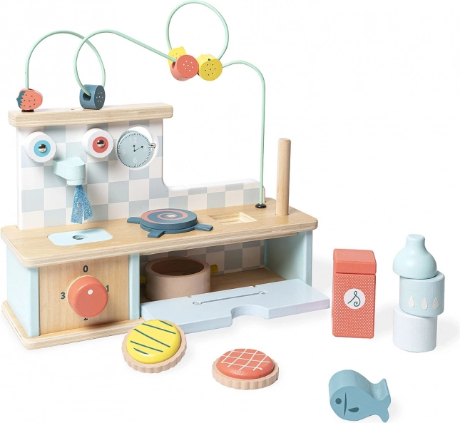 Vilac multifunctionele motorische keuken voor de allerkleinsten