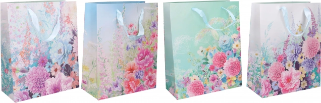 Cadeautas L, 40 × 30 × 12 cm – mix van motieven voor het hele jaar