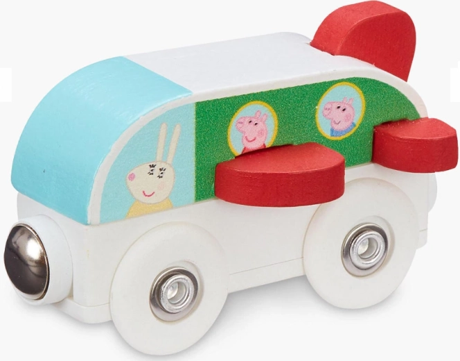 Houten vliegtuig Peppa Pig