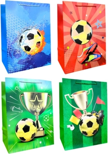 Cadeautas L voor jongens – mix van motieven
