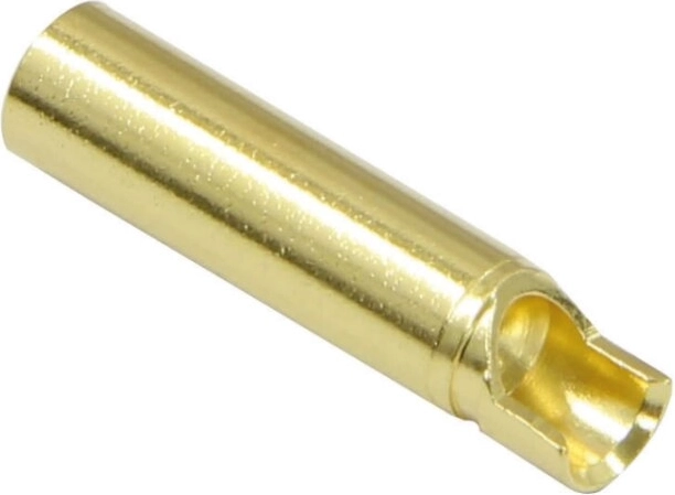 Vergulde 4mm-connector, contrastekker Jamara - 1 stuk
