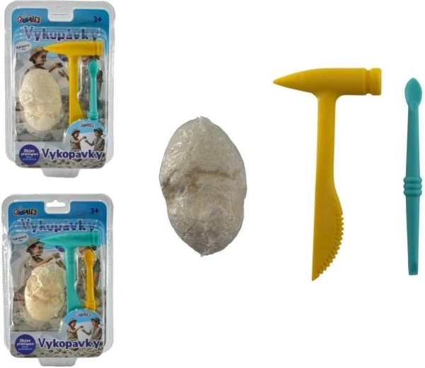 Gemin dinosaurus-ei opgraving