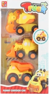 Set bouwvoertuigen voor de allerkleinsten