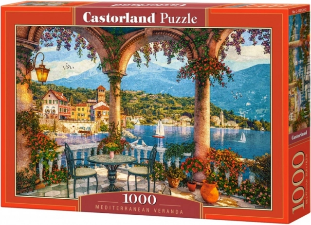 Puzzel 1500 stukjes Mediterrane veranda