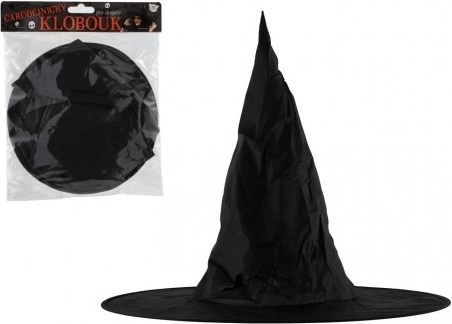 Opvouwbare heksenhoed voor volwassenen 38 cm