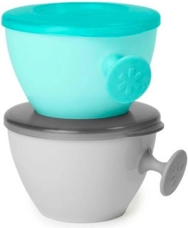 Set kommen Easy-Grab Grijs/Soft Teal