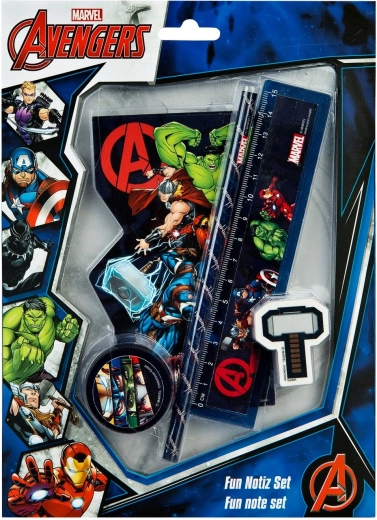 Avengers leuke schrijf- en notitieset 5-delig