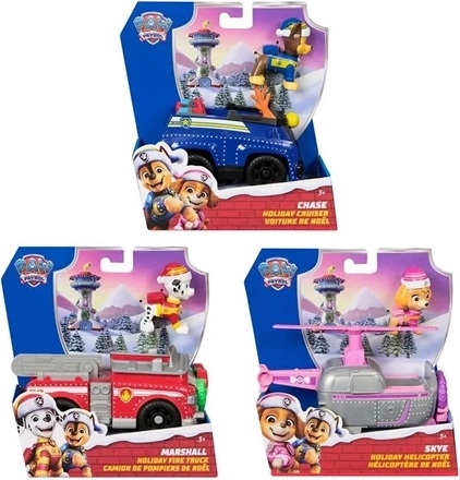Kerstvoertuig PAW Patrol assortiment - 1 stuk
