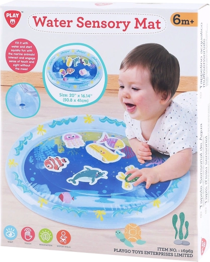 Playgo watersensorische mat voor baby's