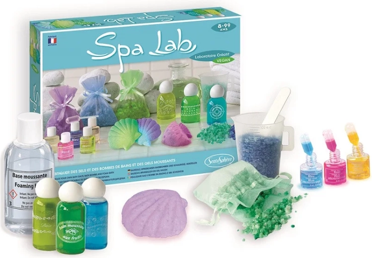 SentoSphere maak je eigen spa – creatieve set voor badzouten en douchegels