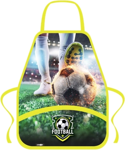 Kinder-schort voor knutselles Voetbal - 1 stuk