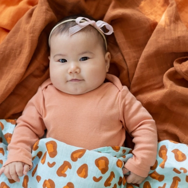 Katoenen mousseline luier Glazed Ginger 120x120 cm