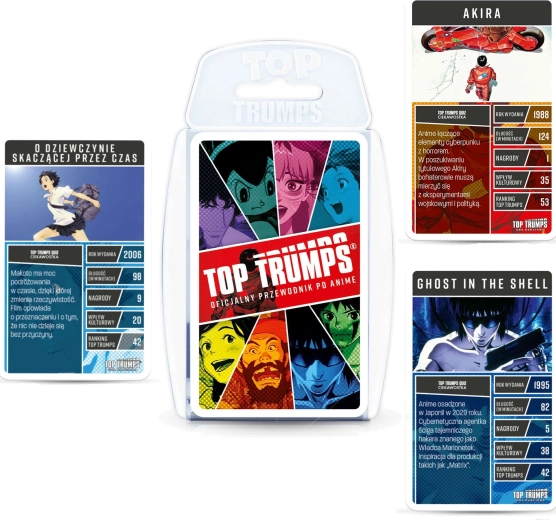 Top Trumps Anime kaartspel van Winning Moves