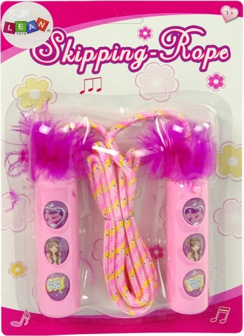 Springtouw Prinsessen Roze Pluche