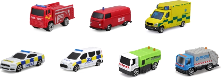 Maisto Alarm Busters reddingsvoertuig met licht en geluid