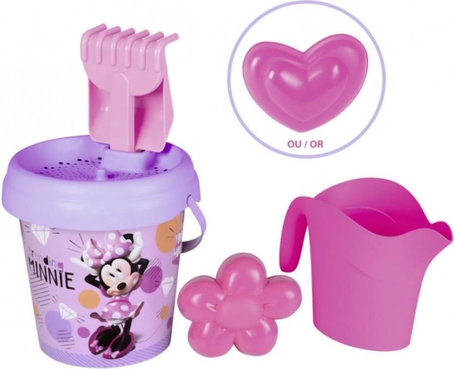 emmertje met gieter en accessoires MINNIE – medium