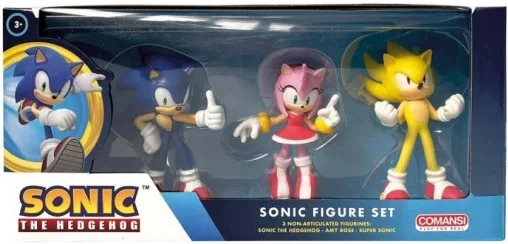 Comansi cadeauset Sonic-figuurtjes (3 stuks)