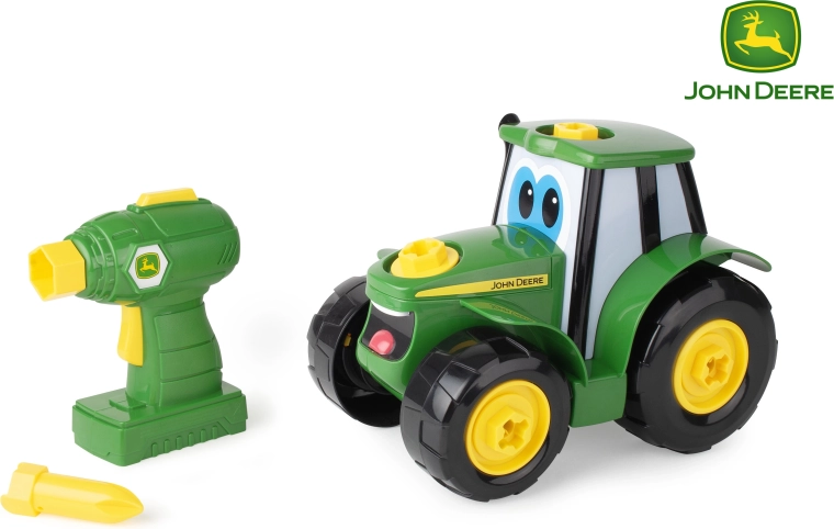 Monteerbare tractor Johnny 23 cm – JOHN DEERE JD Kids
