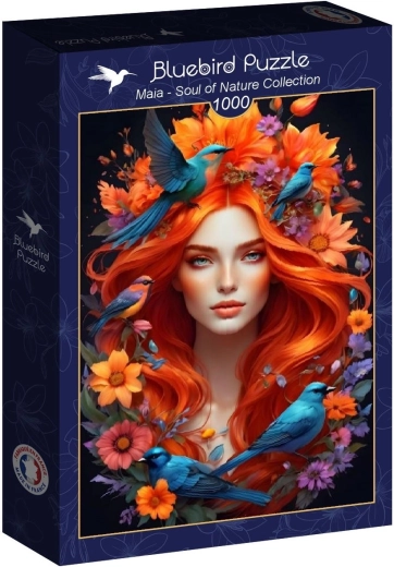 Bluebird puzzel Maia – collectie Ziel van de natuur 1000 stukjes