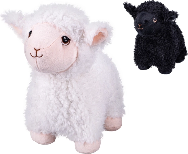 Pluchen schaapje staand 23 cm