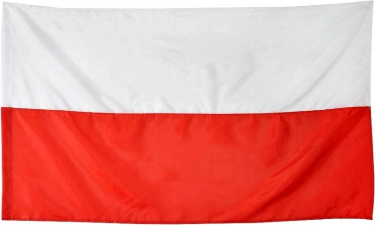 Poolse nationale vlag 68 × 110 cm