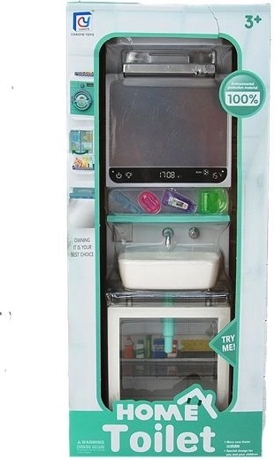 Kinderbadkamermeubelset op batterijen in doos