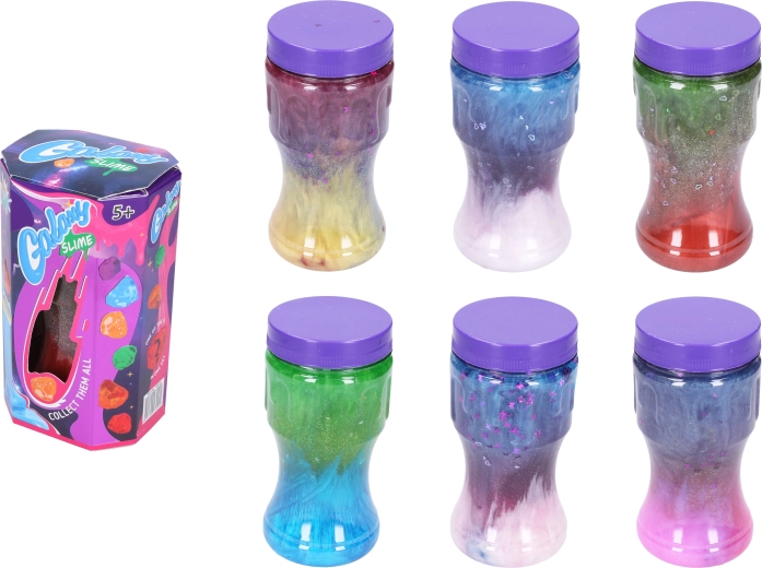 Kneedbare galaxyslijm met glitters 400 ml