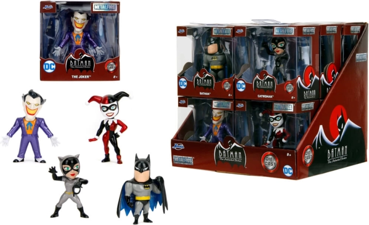 Jada DC Batman Animated golf 2 – verzamelfiguren (display 12 stuks)