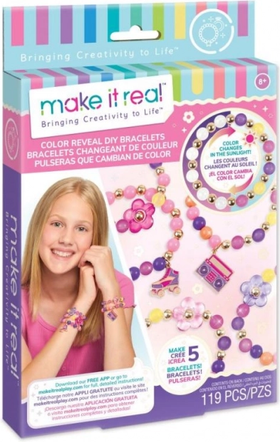 Make It Real set voor het maken van armbanden die van kleur veranderen in de zon