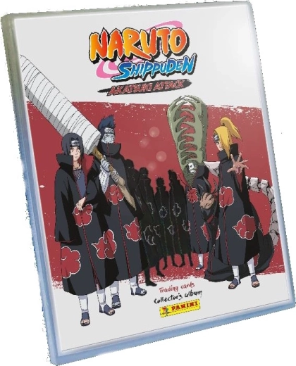Panini Naruto Shippuden Akatsuki Attax verzamelkaarten – startpakket