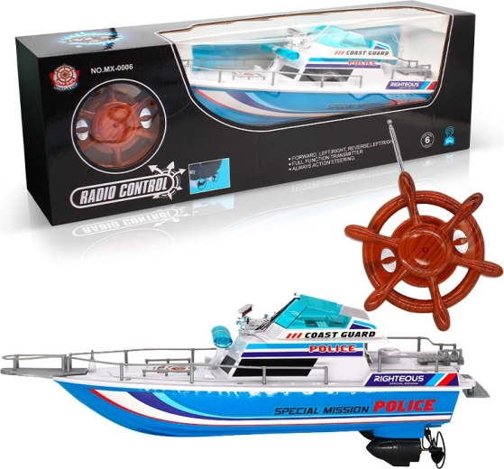 RC politieboot - 4-kanaals