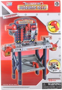 Kinderwerkbank met gereedschap 75 cm