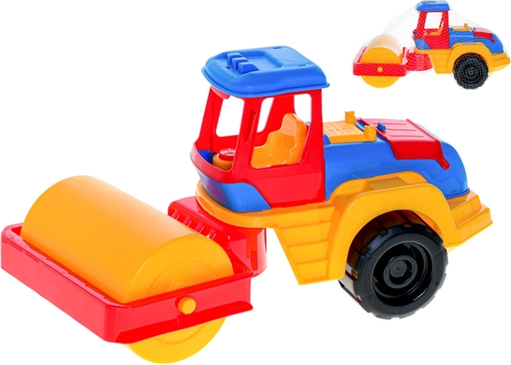 Kunststof wals 36 cm met vrijloopsysteem in netverpakking