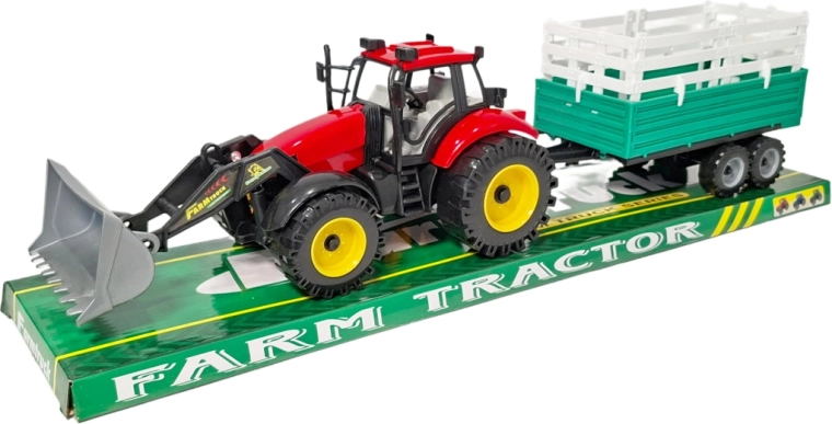 Tractor met aanhanger